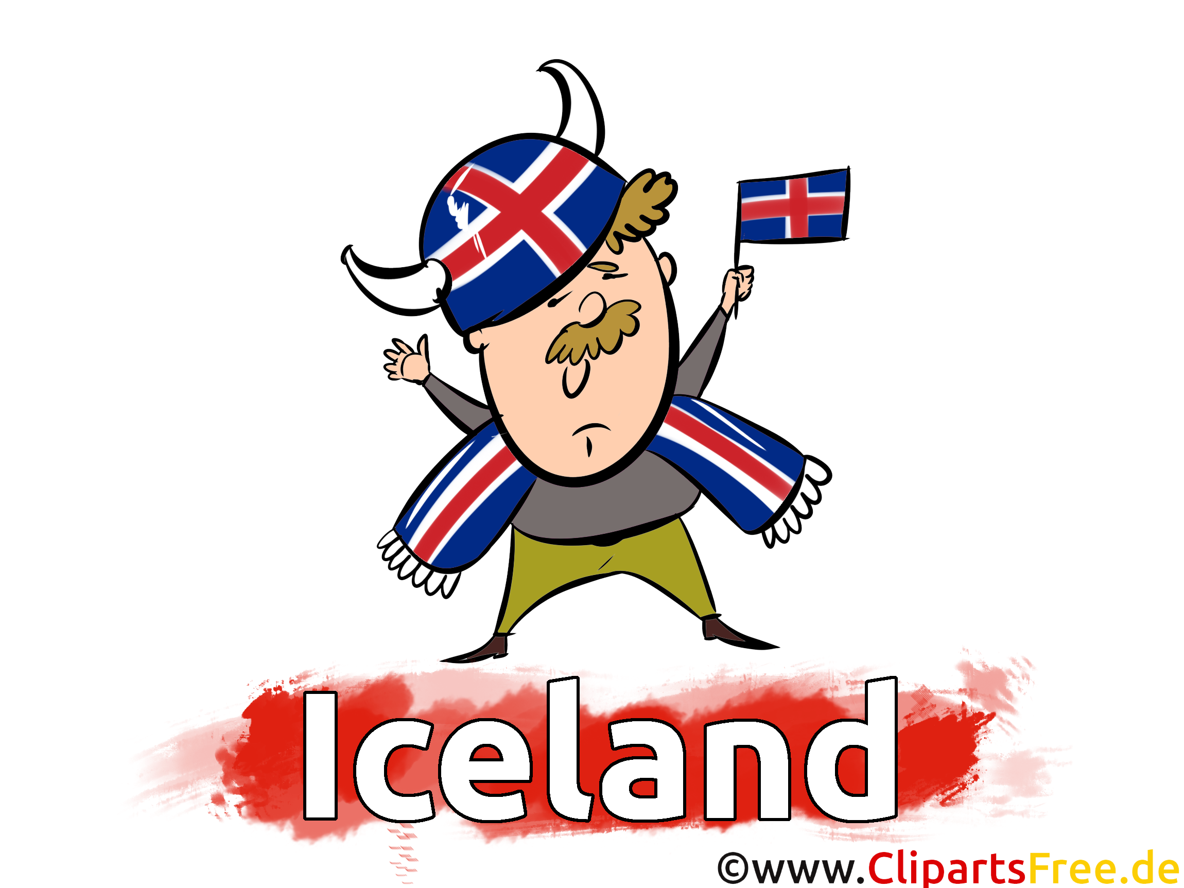 Illustrations Football Islande Joueurs télécharger