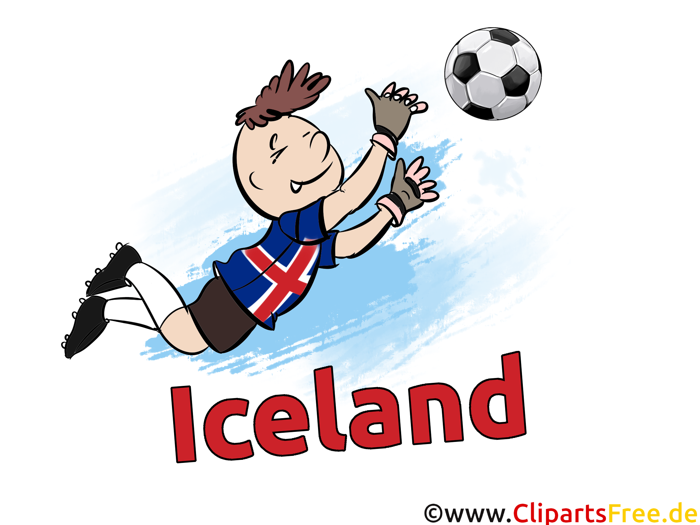 Islande Clip art Images Football pour télécharger