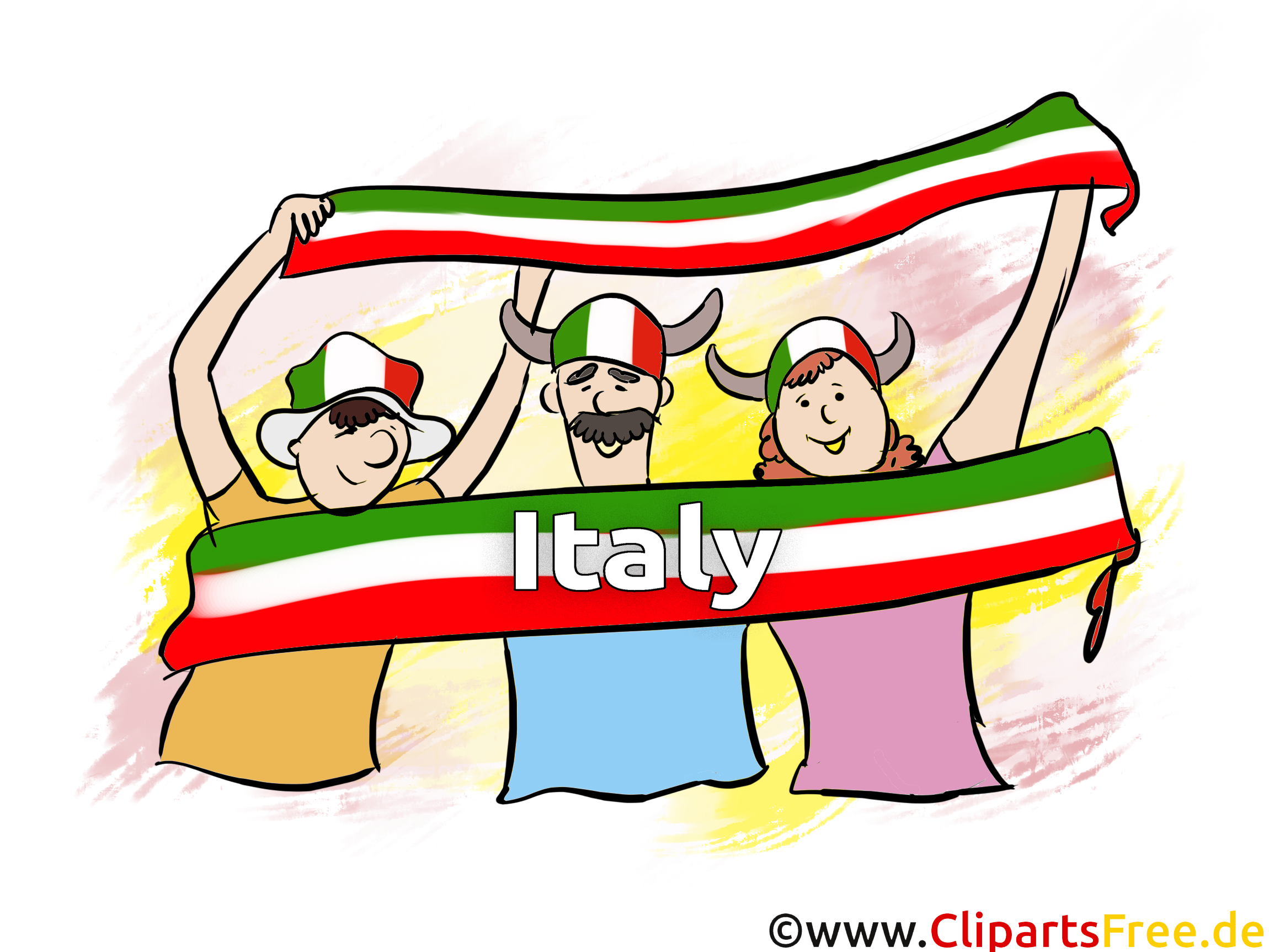 Italie Illustrations Football Joueurs télécharger
