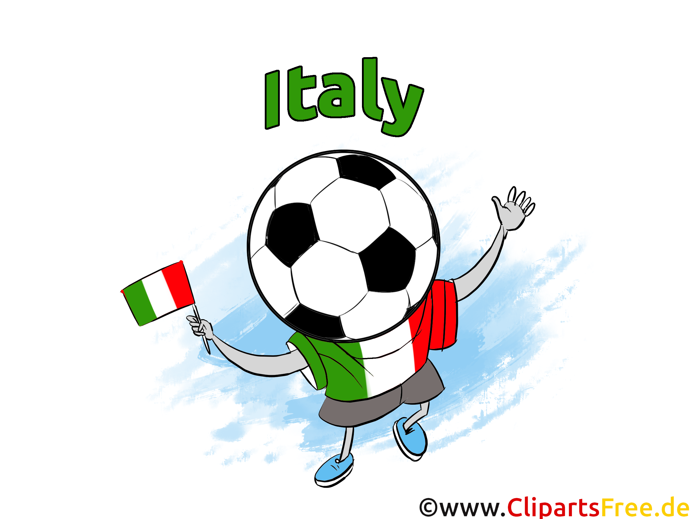 Joueur Football Soccer Italie gratuit Image