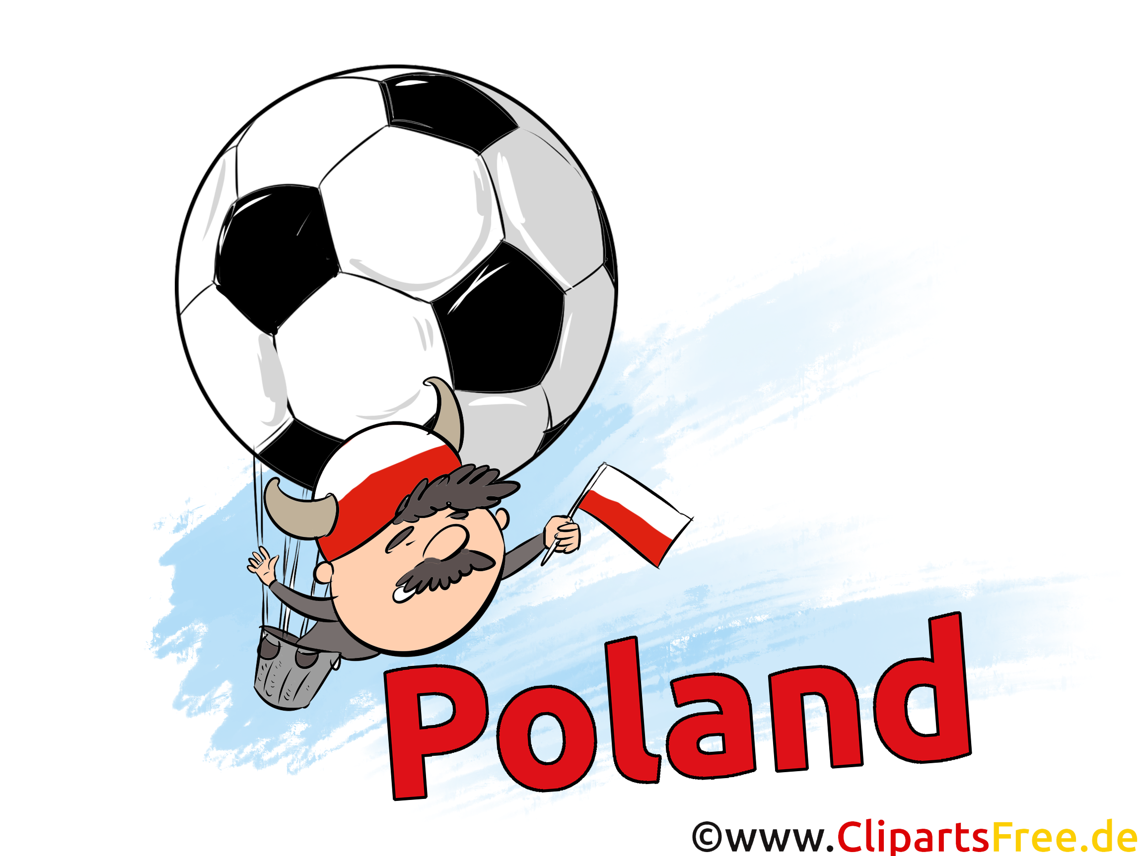 Ballon Football Pologne gratuit pour télécharger