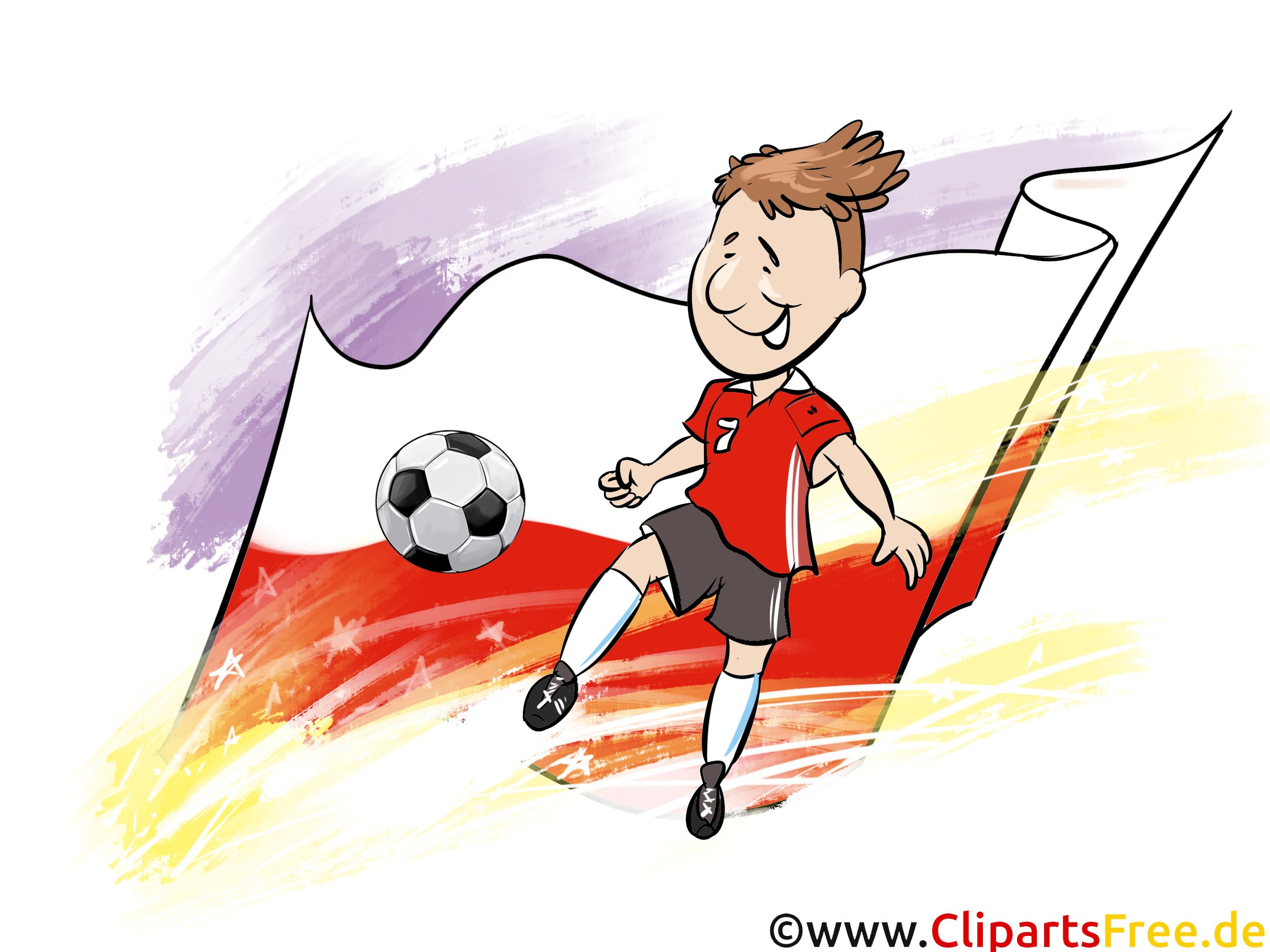 Drapeau Images Football gratuit pour télécharger Pologne