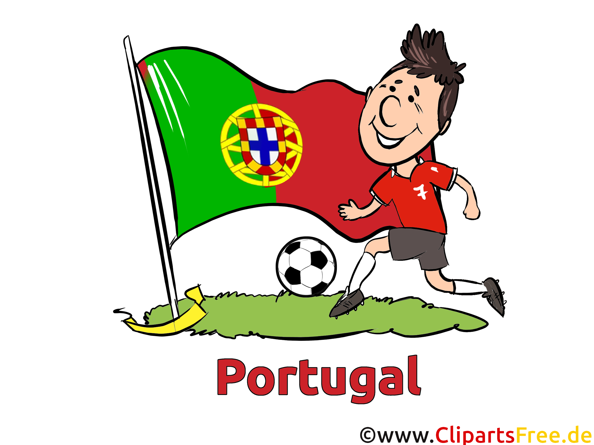 Soccer Portugal Images et Illustrations