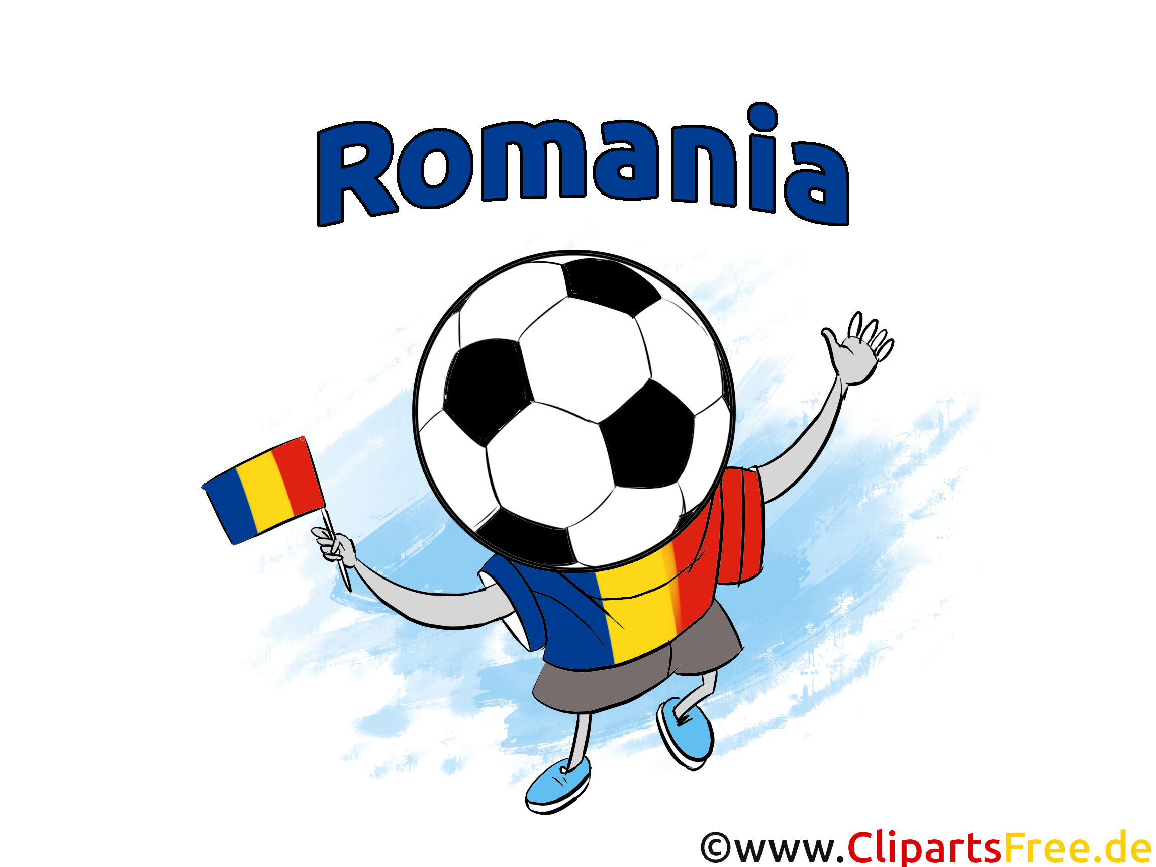 Ballon Football Roumanie gratuit pour télécharger