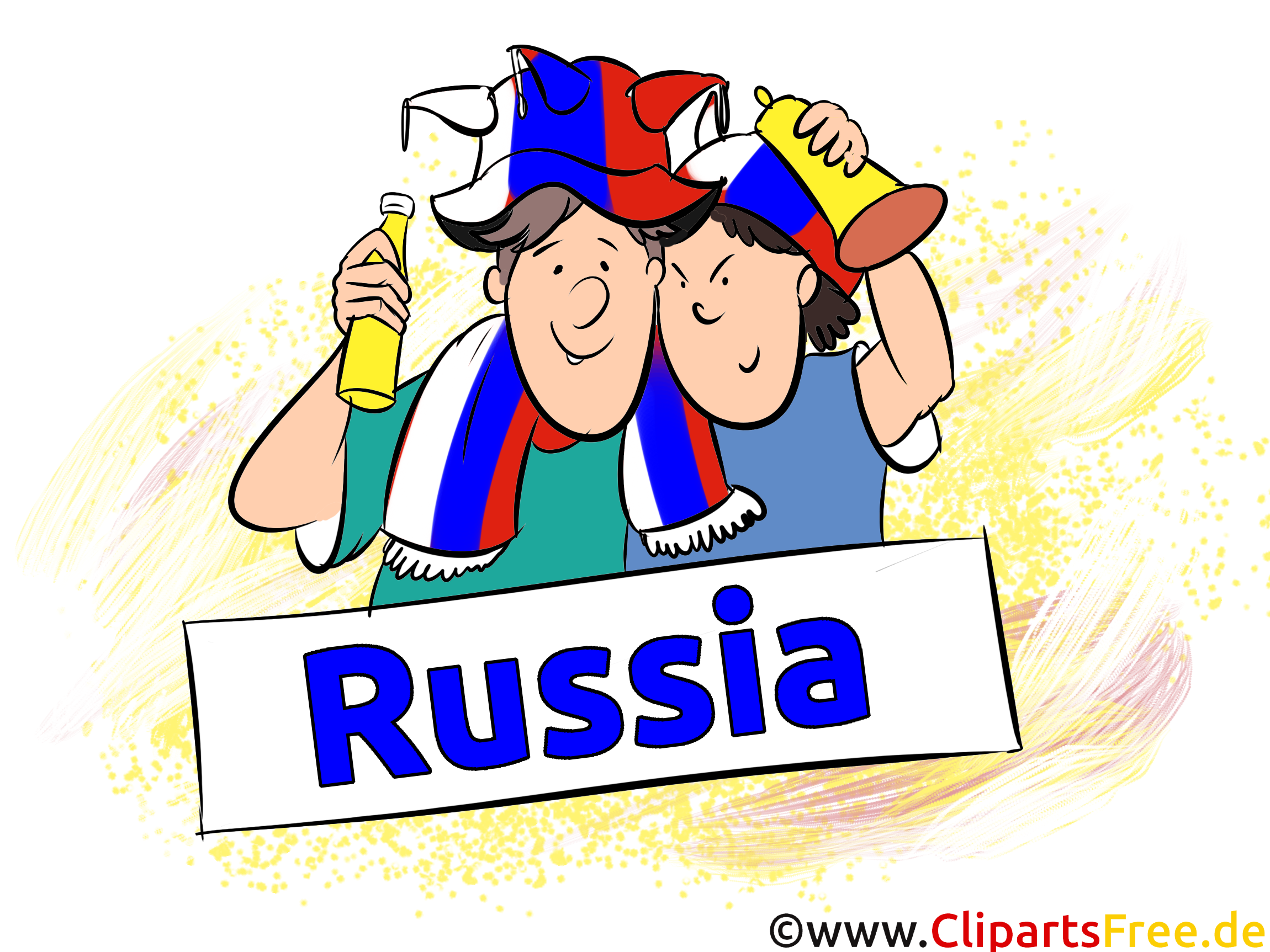 Fans Télécharger pour gratuit Russie Soccer