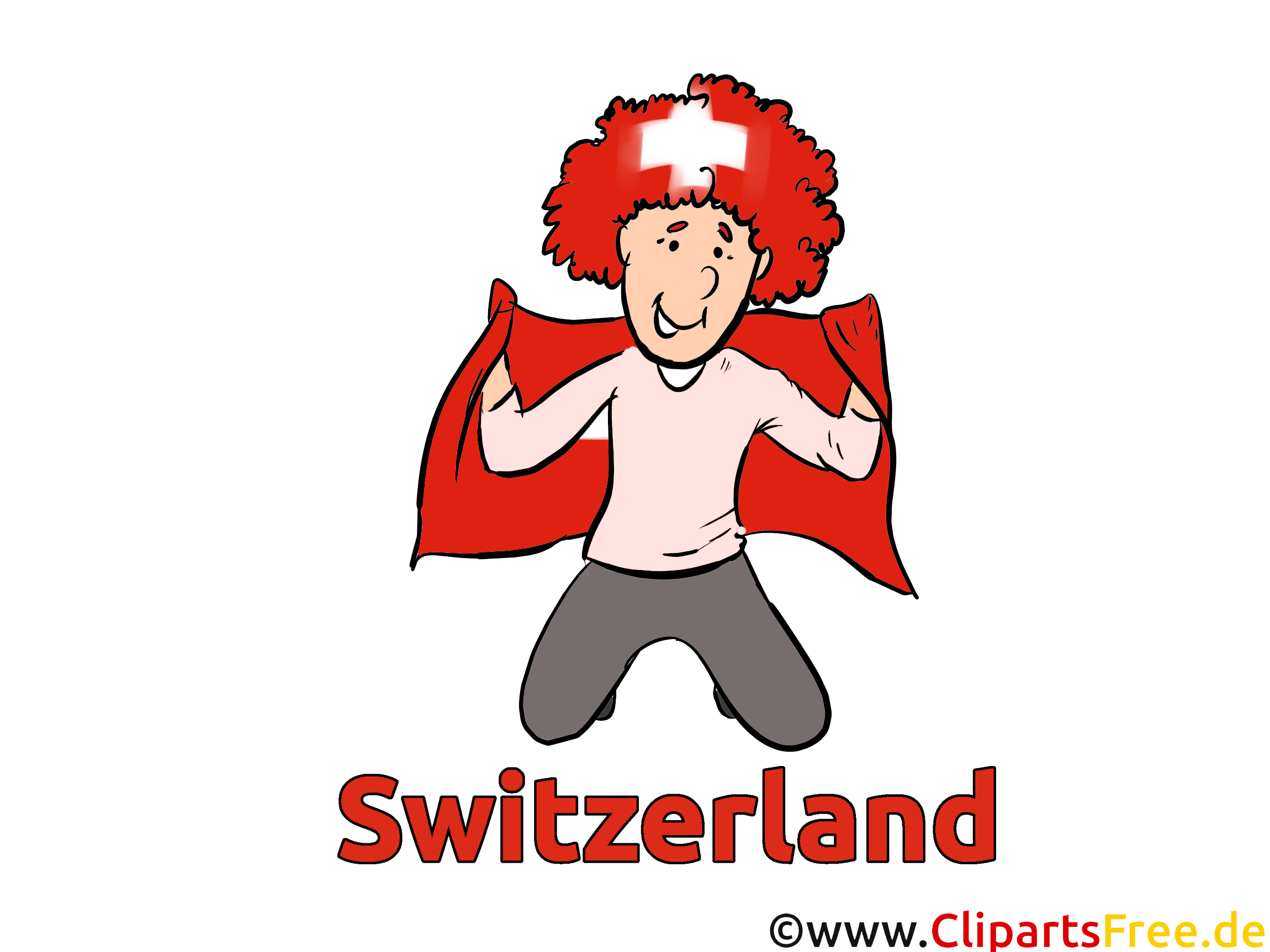 Clip art Suisse Images Football pour télécharger