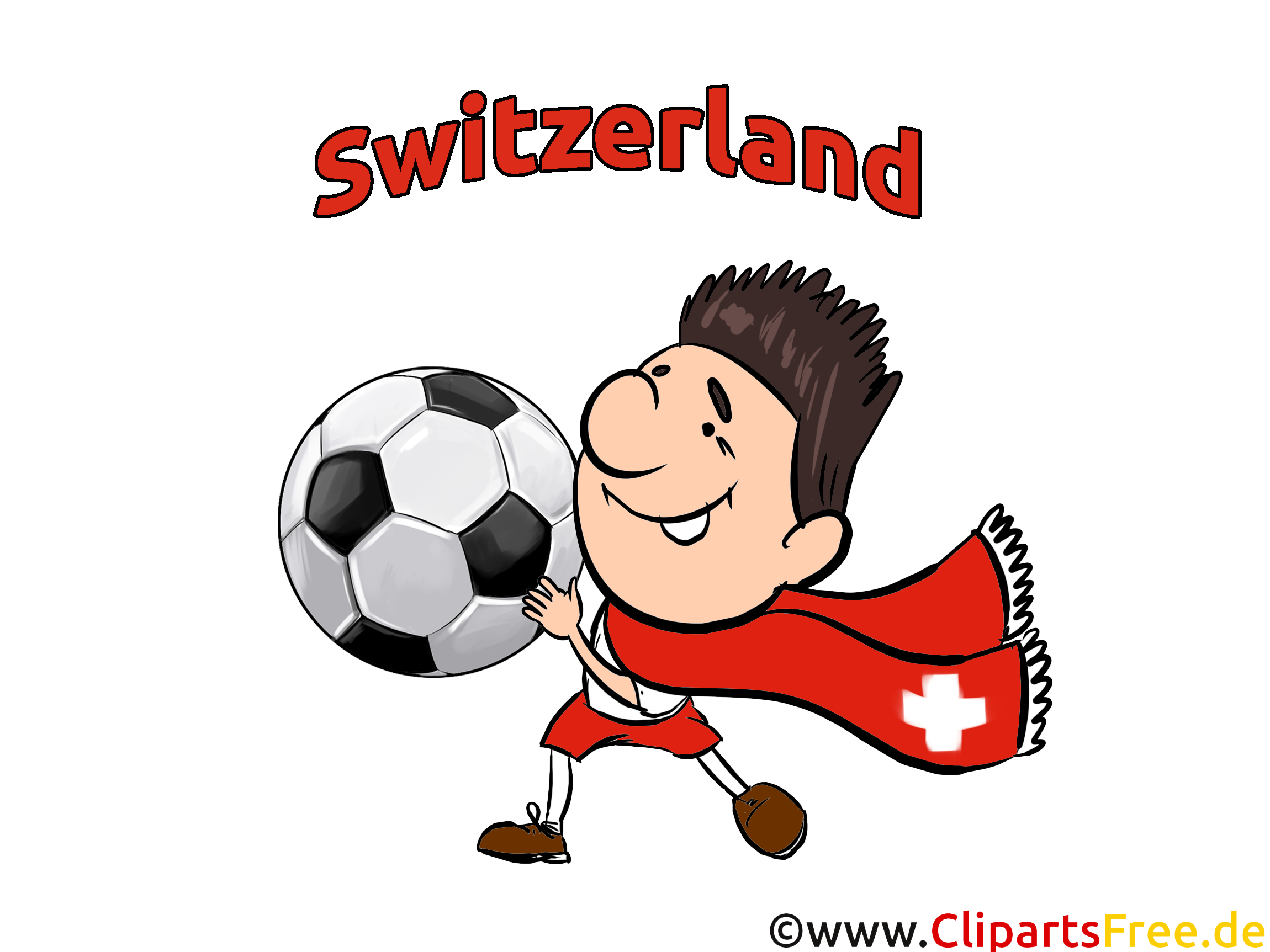 Clipart Suisse Football Terrain pour télécharger