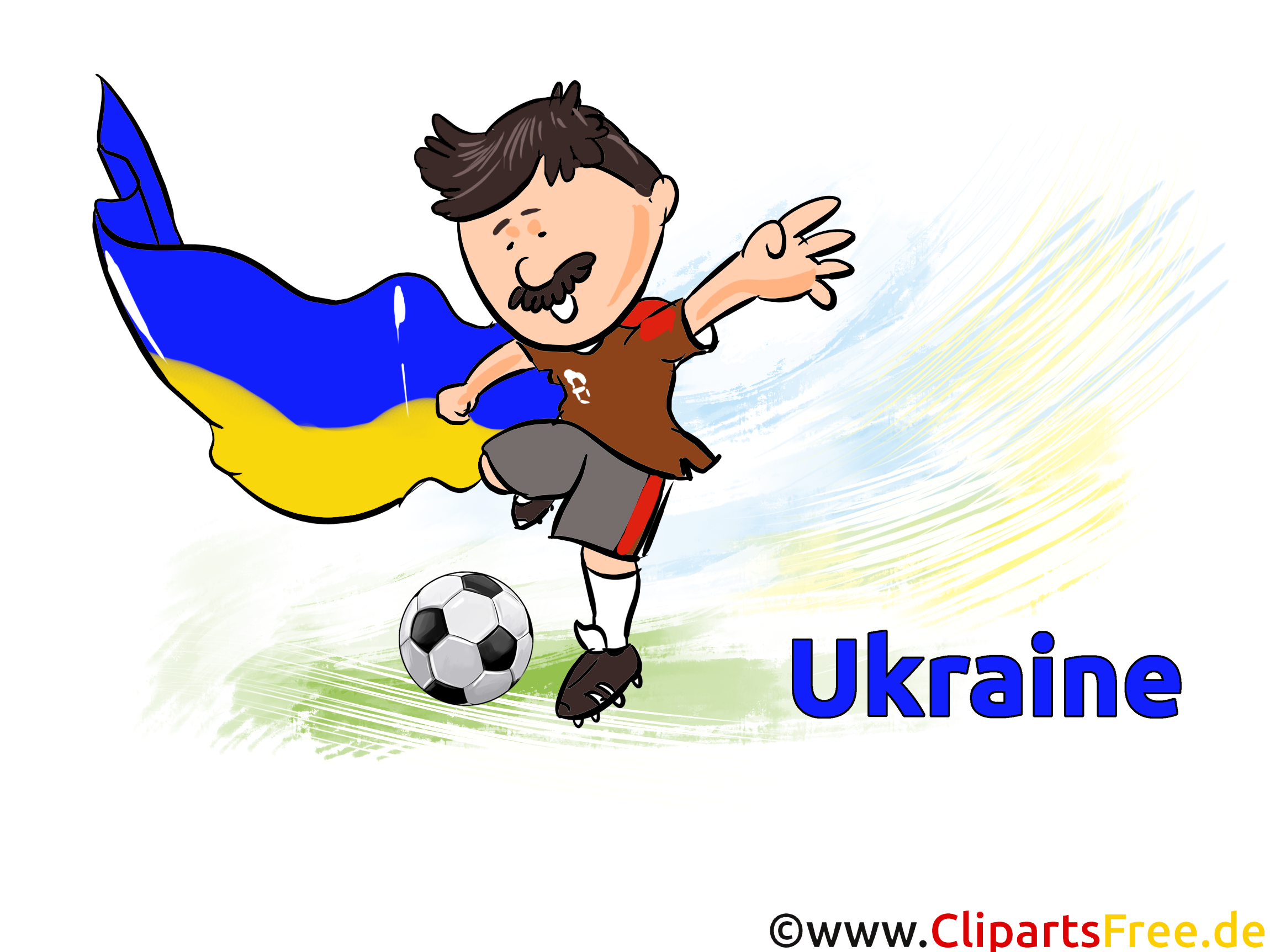 Cliparts Soccer Ukraine Images pour télécharger