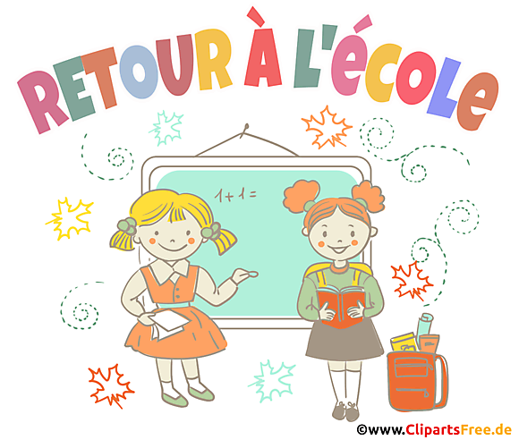 Scolarisation clipart gratuit