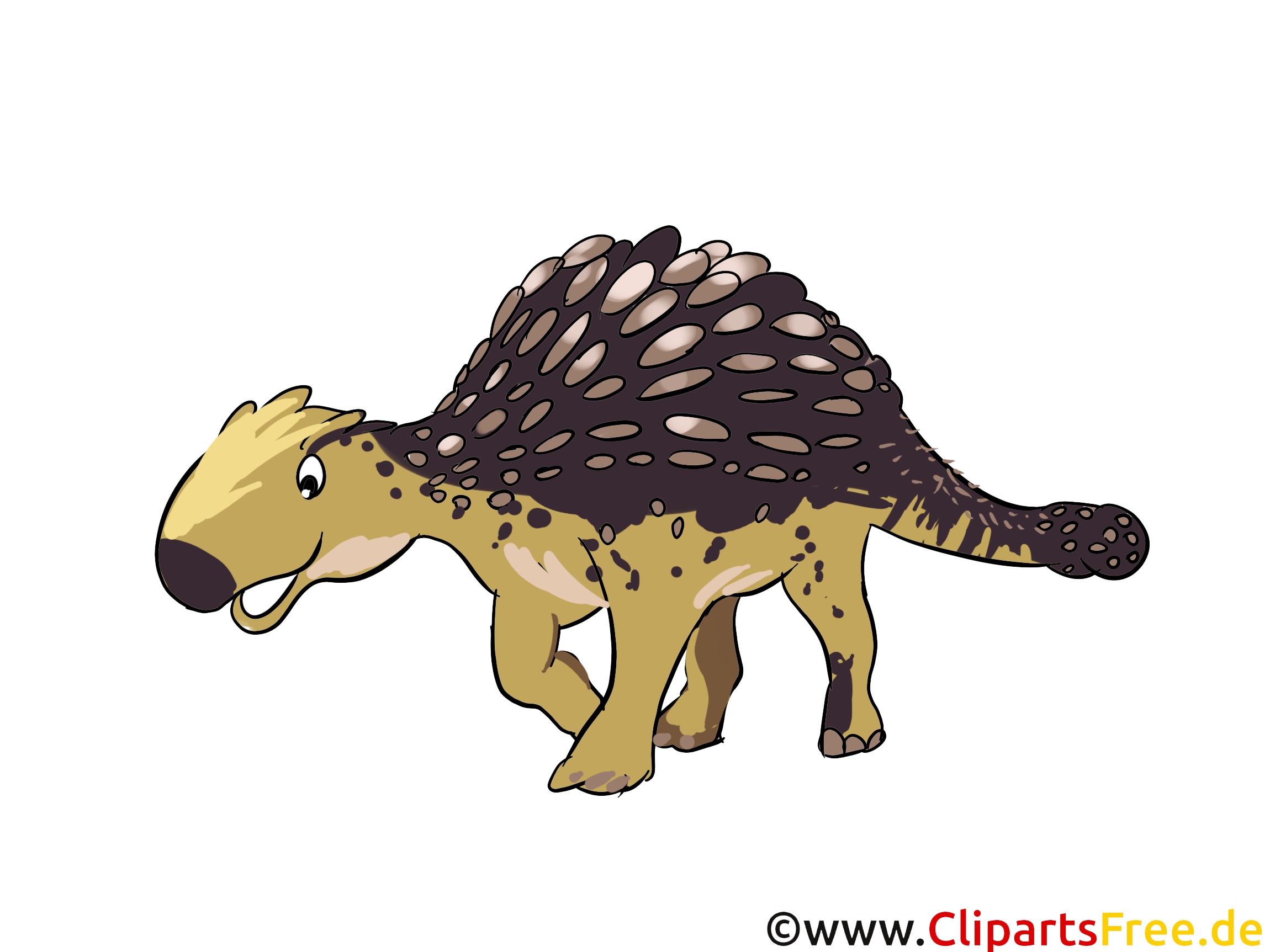 Ankylosaure illustration – Dinosaure images