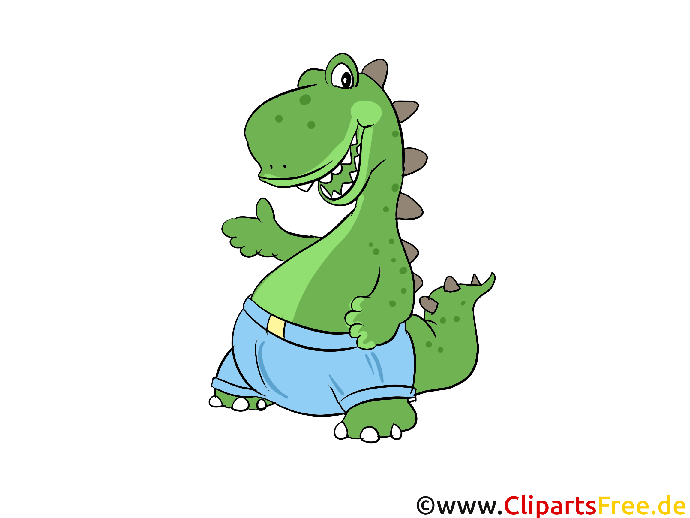Dinosaure clip art gratuit dessin à télécharger