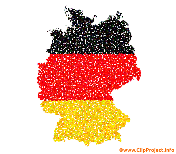 Allemagne dessin à télécharger - Carte  images