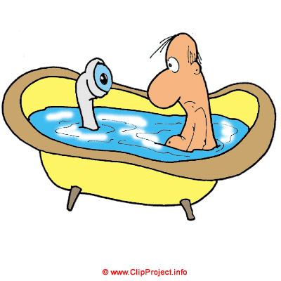 Bain douche clipart gratuit