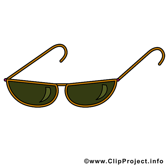 Lunettes soleil dessin clip arts gratuits