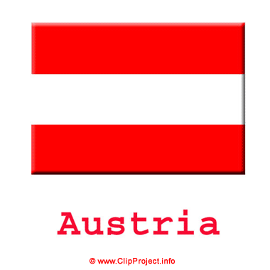 Autriche drapeau clipart gratuit