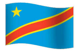 Congo clip art – Drapeau gratuite