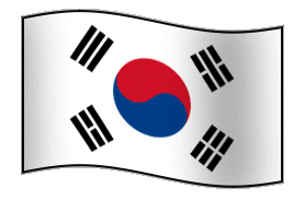Corée du Sud illustration - Drapeau images