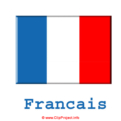 France drapeau clipart gratuit