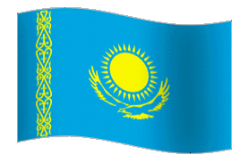 Kazakhstan dessin gratuit - Drapeau image