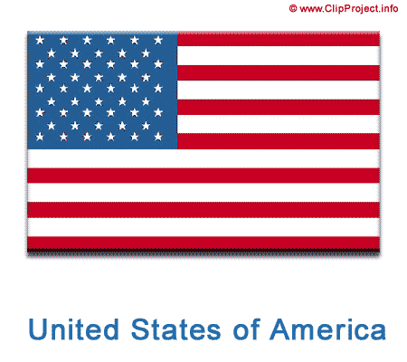USA drapeau clipart gratuit