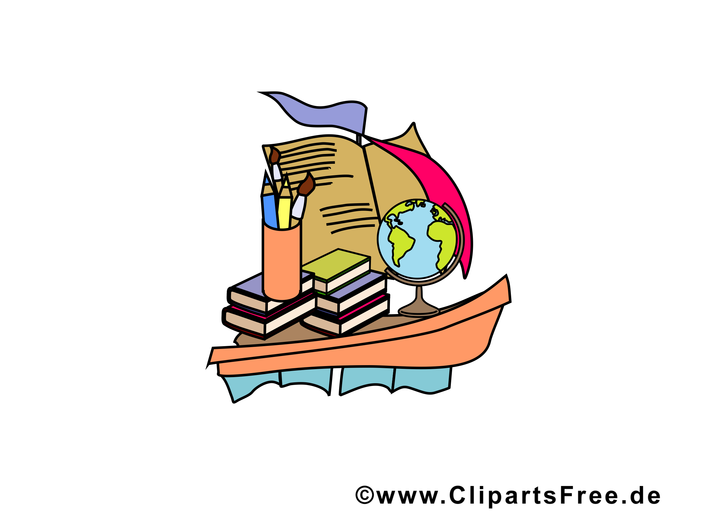 Bateau image gratuite – École illustration