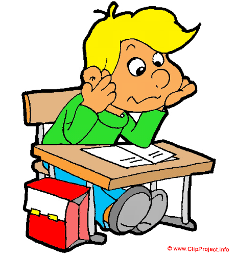 Travail scolaire clipart gratuit