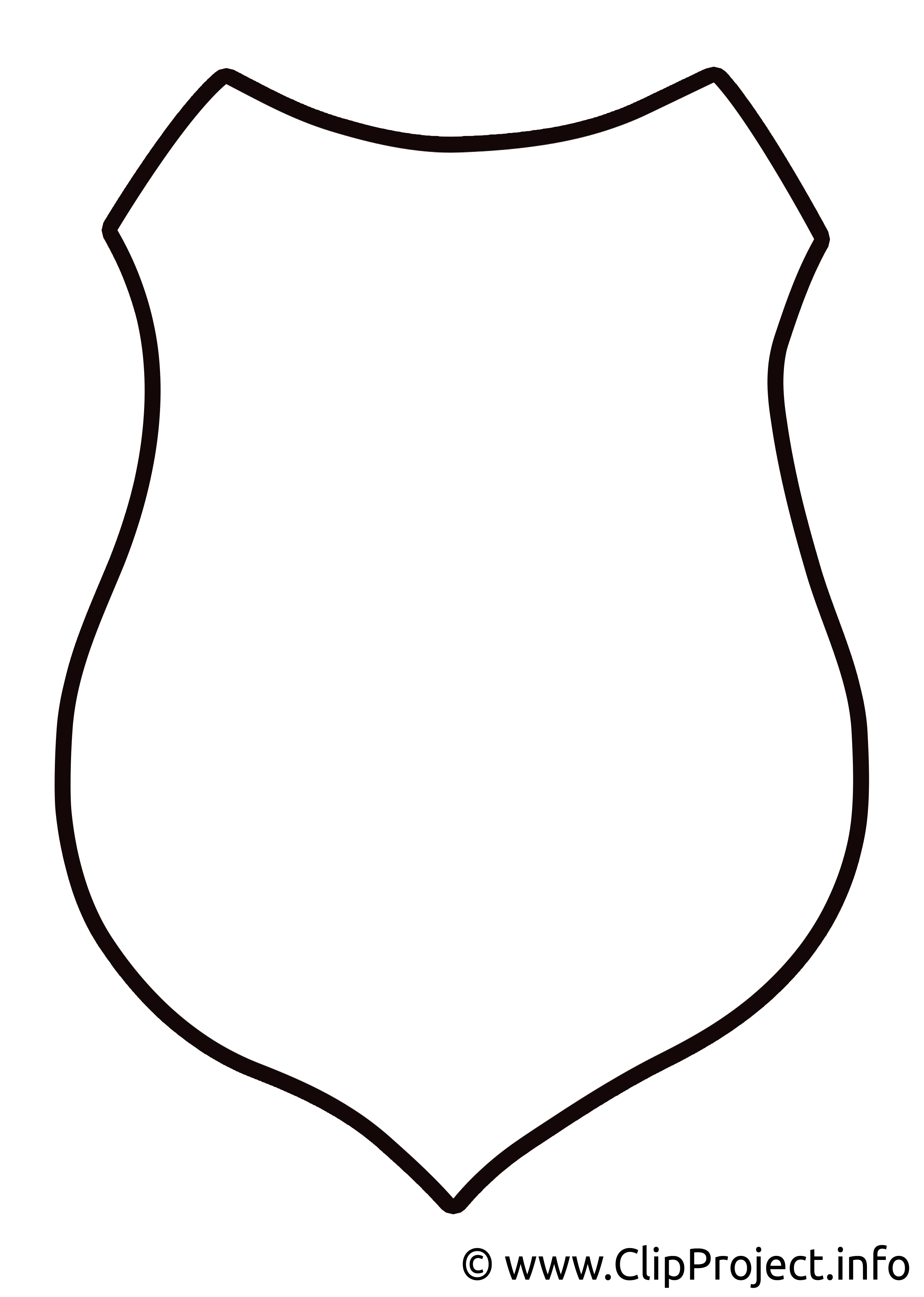 Bouclier dessin – Logo à télécharger