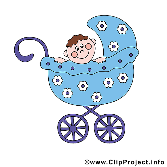 Poussette images - Bébé  clip art gratuit