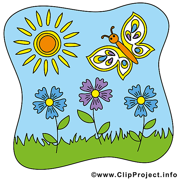 Fleurs soleil clipart gratuit – Été images