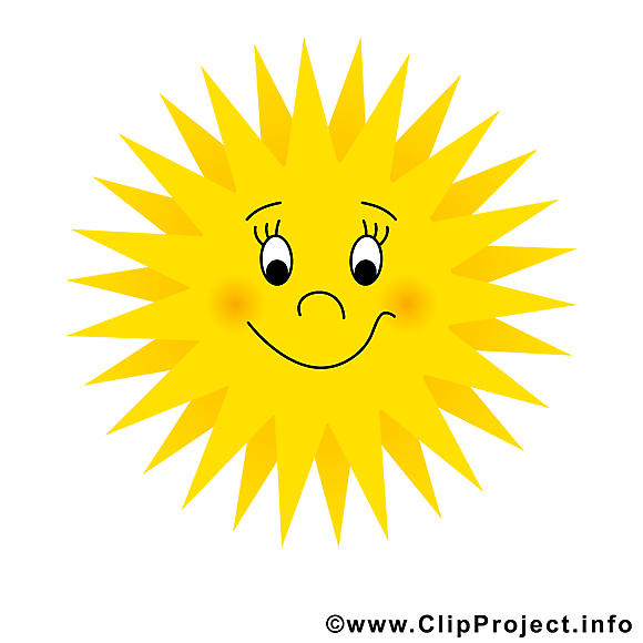 Image soleil gratuite – Été clipart