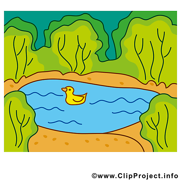 Lac canard dessin – Été à télécharger