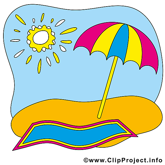 Parasol clip art à télécharger – Été gratuite