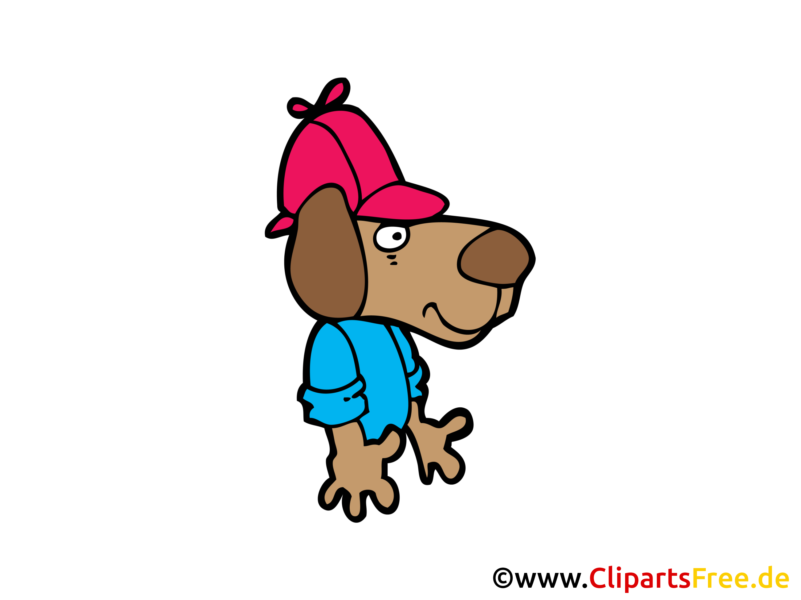 Chien clipart – Conte de fées dessins gratuits