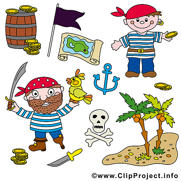 Pirates clip art gratuit – Palme images gratuites