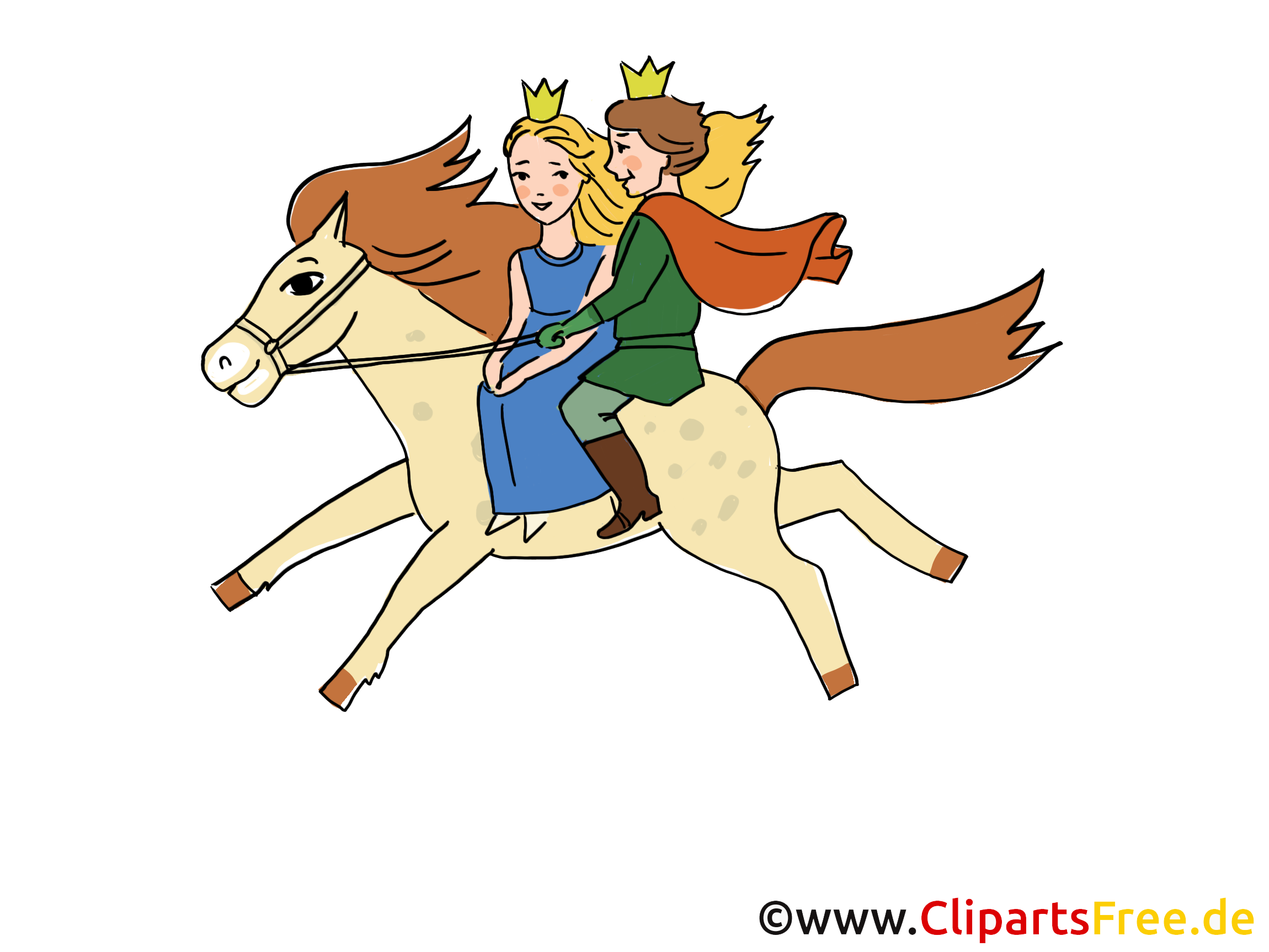 Prince dessins gratuits – Conte de fées clipart