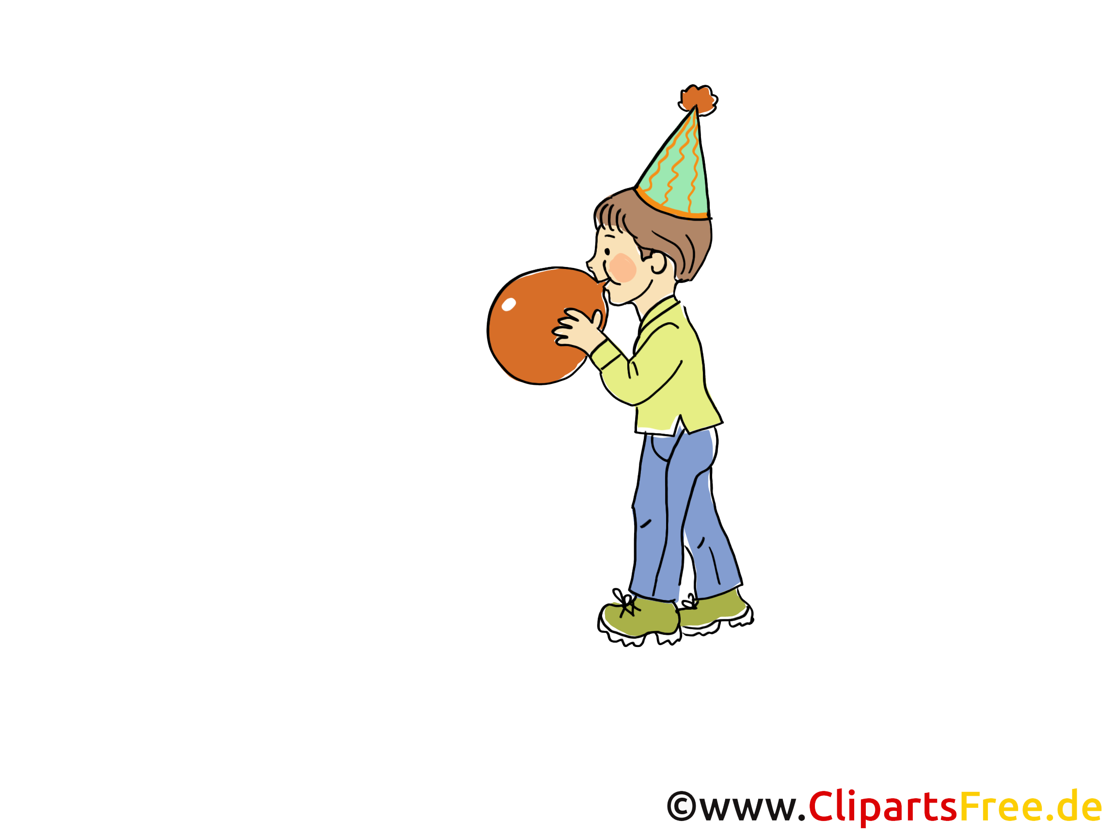 Ballon clipart gratuit - Anniversaire dessins