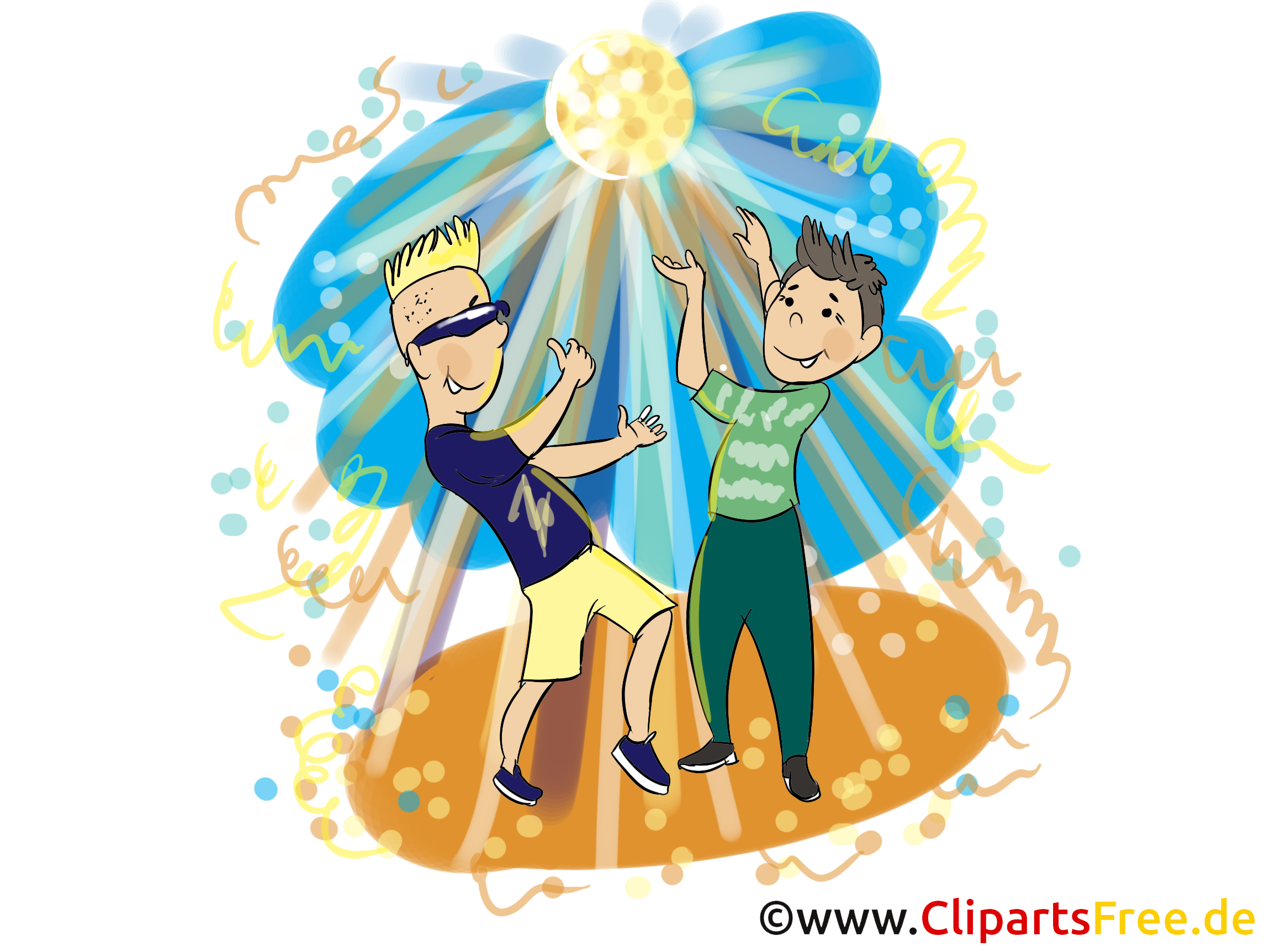 Soirée image gratuite – Fête clipart