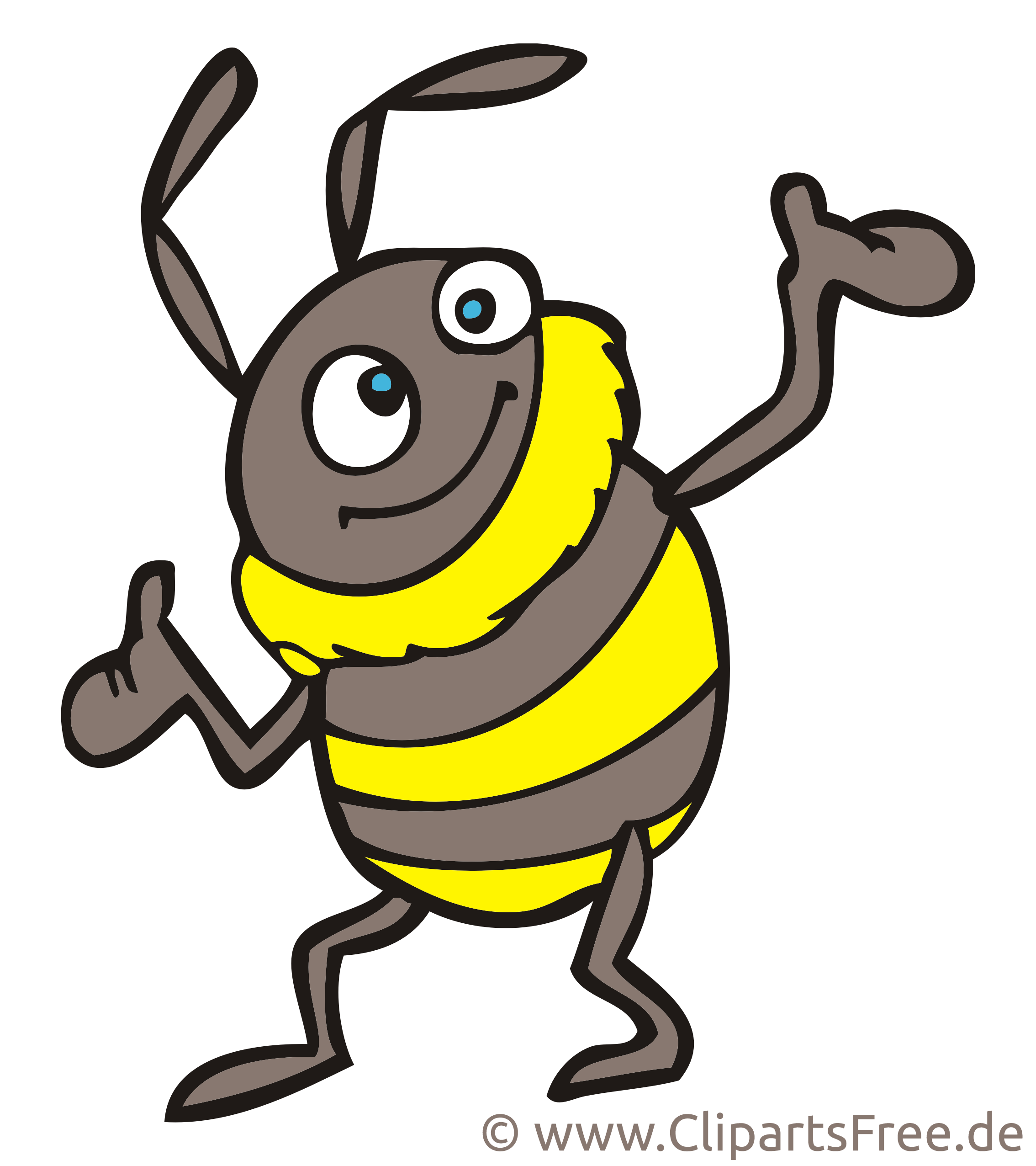 Abeille clip art – Ferme gratuite