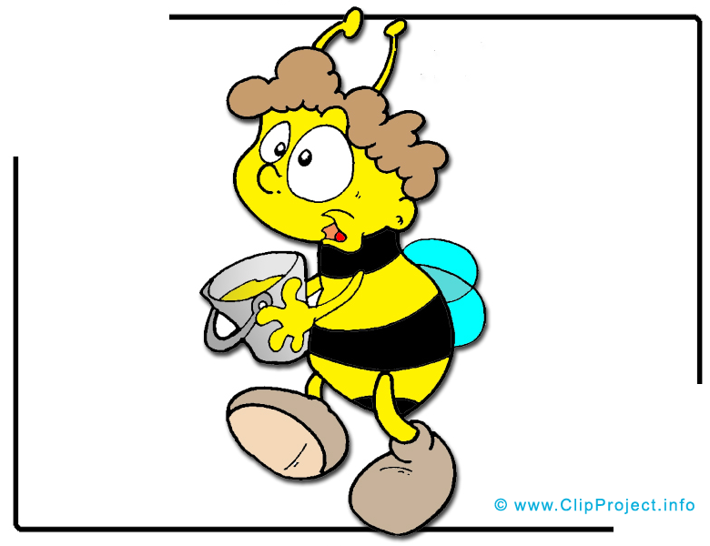 Abeille image gratuite – Ferme clipart