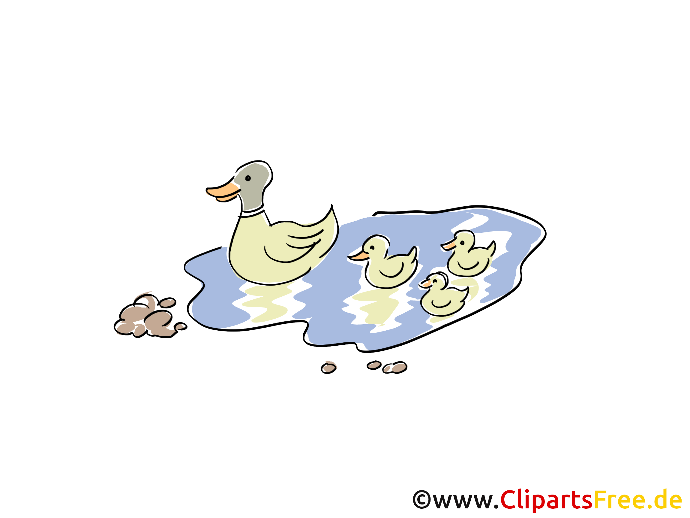Canard image gratuite – Ferme illustration