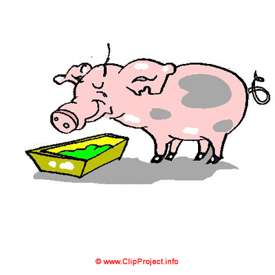 Cochon clip art gratuit