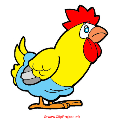 Coq clip art gratuit