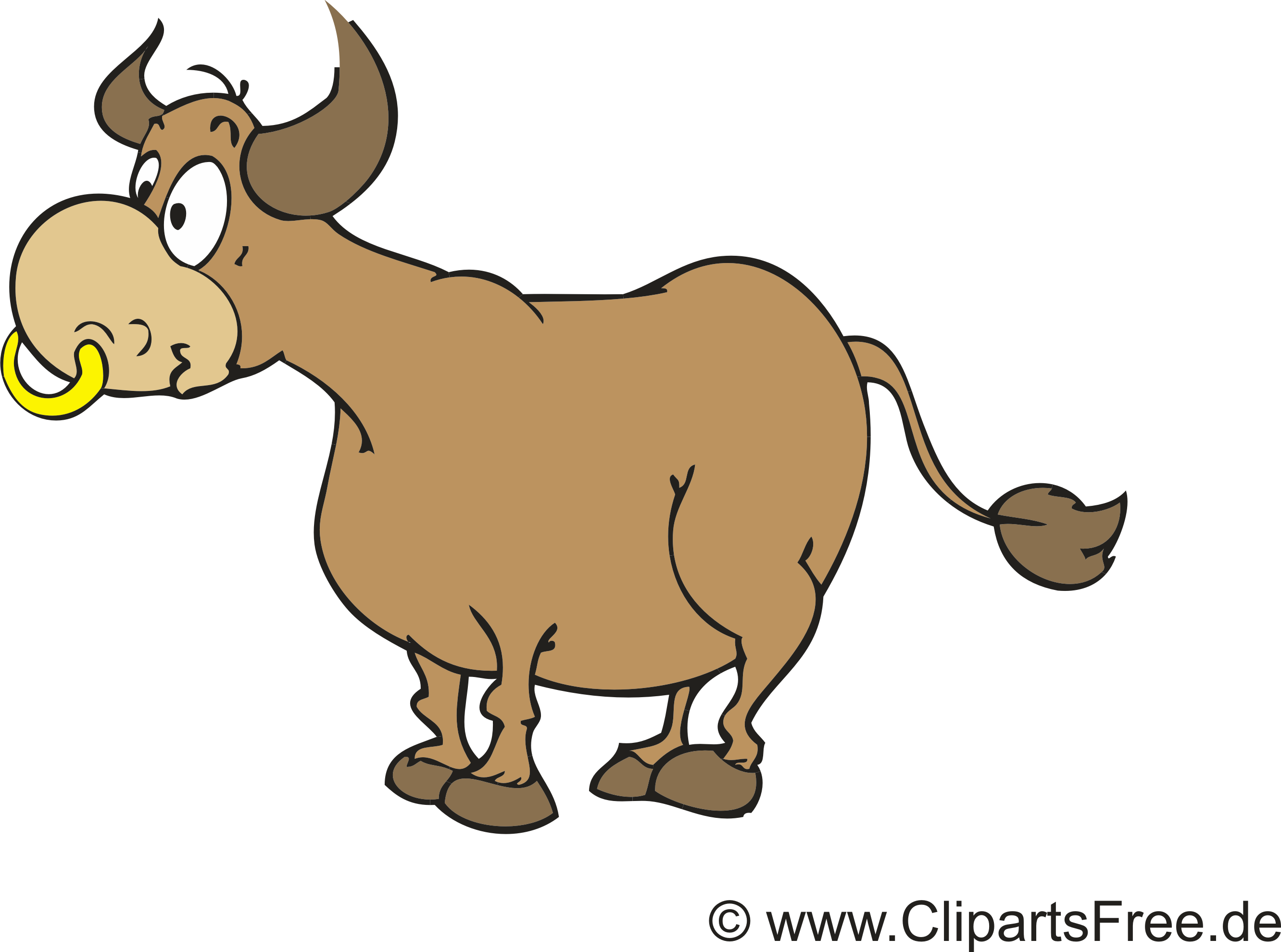 Dessins gratuits vache – Ferme clipart