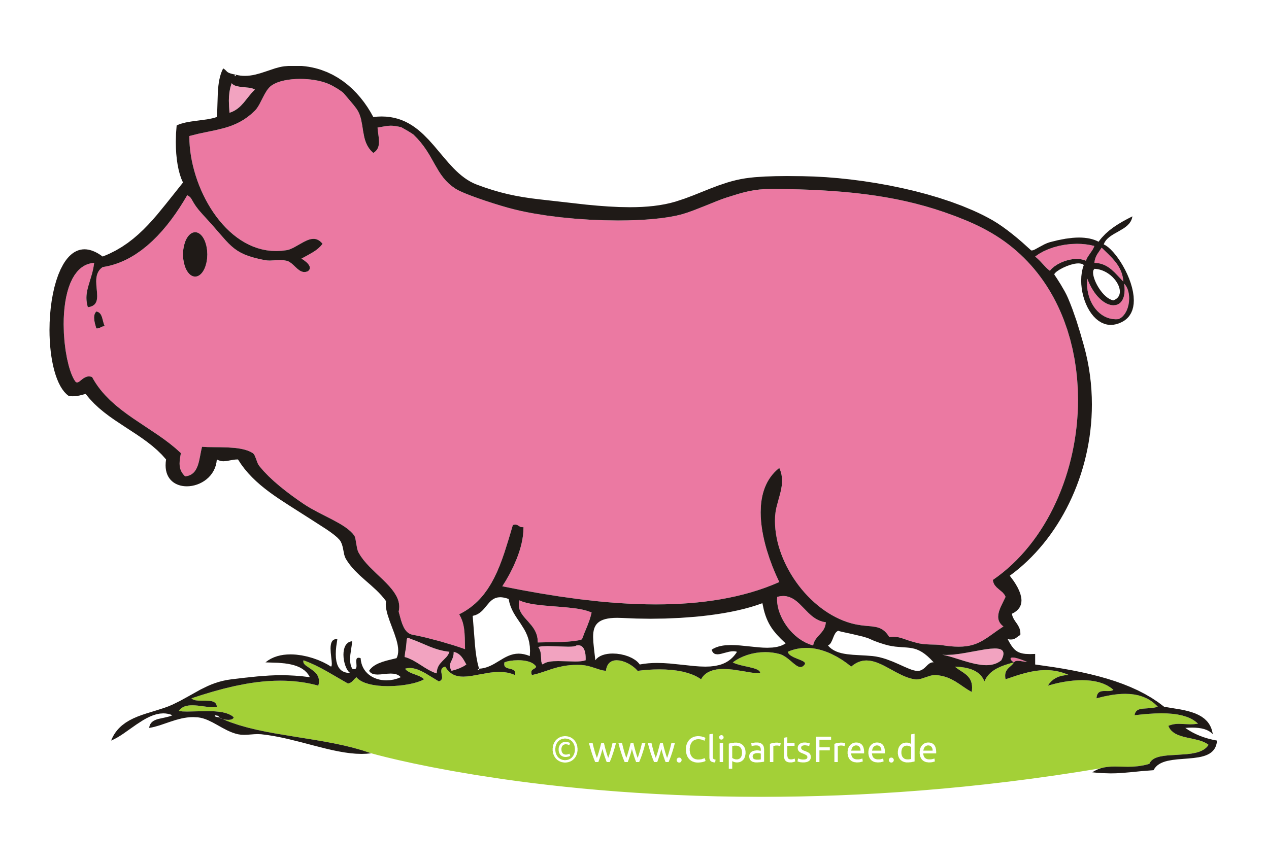 Images gratuites cochons – Ferme clipart