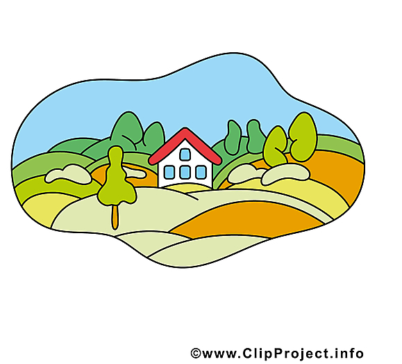 Village clip art gratuit – Ferme images