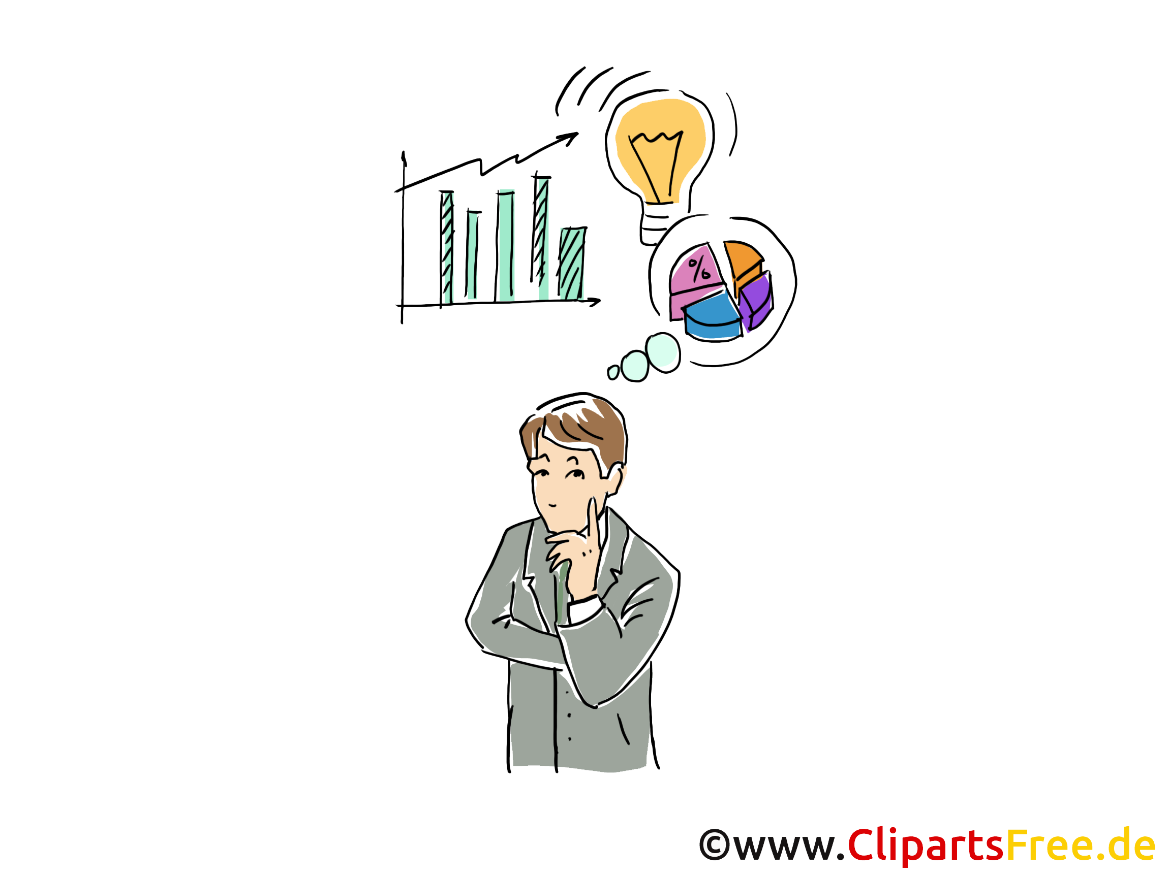 Plan illustration gratuite – Finances clipart