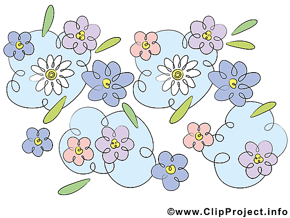 Floraison illustration gratuite – Fleurs clipart