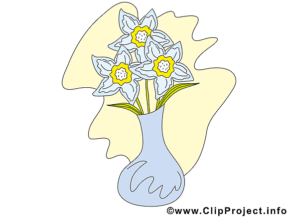 Vase image gratuite – Fleurs illustration