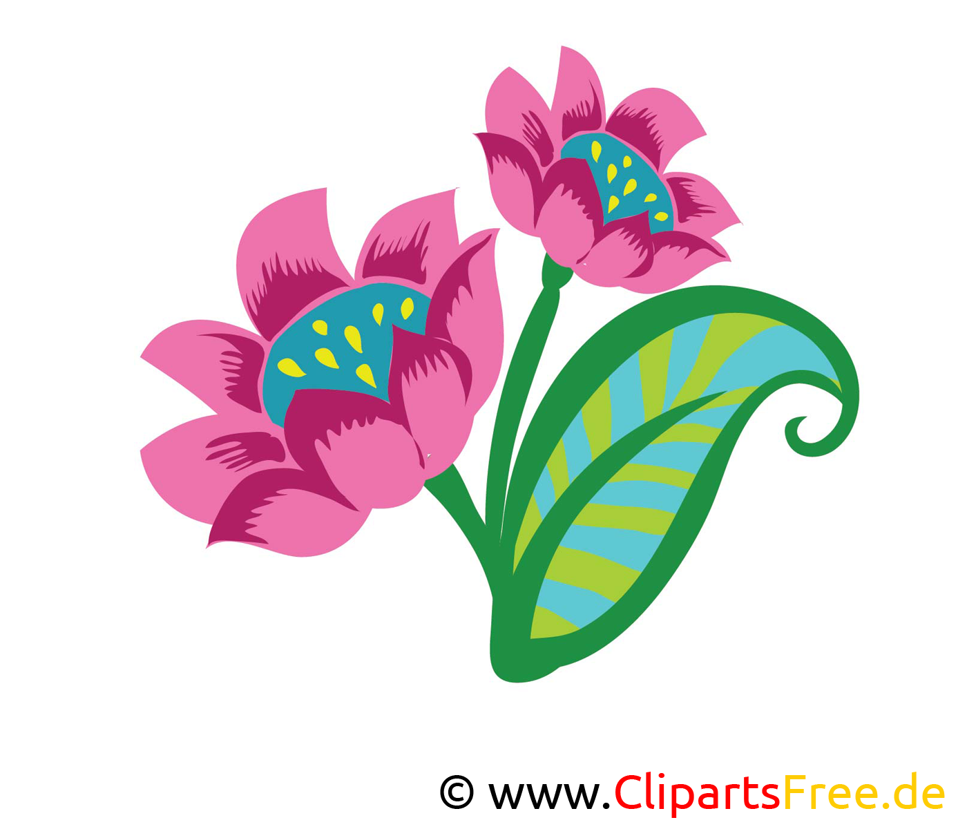 Violette dessins gratuits – Fleurs clipart