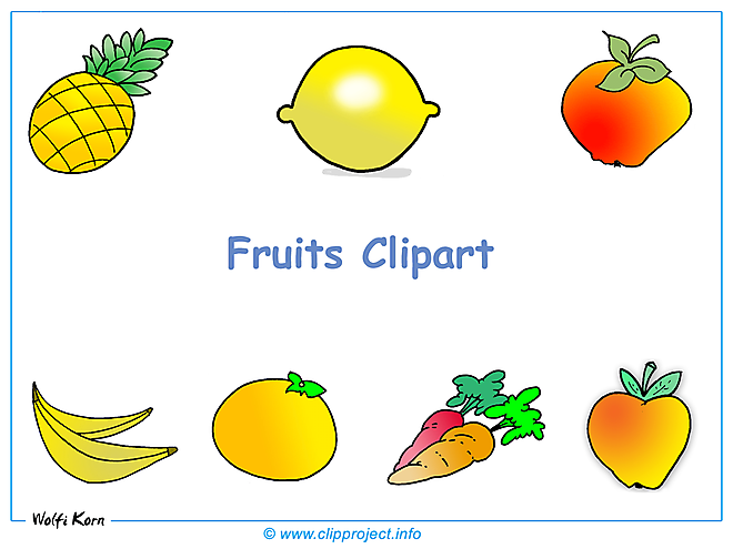 Fruits et légumes clip art fond d ecran